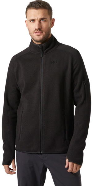 2025 Helly Hansen Hombres Varde Fleece Chaqueta 2.0 49429 - Black